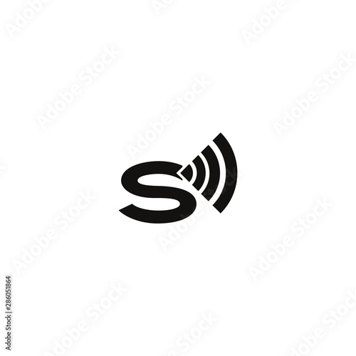 logo font winter sun initial