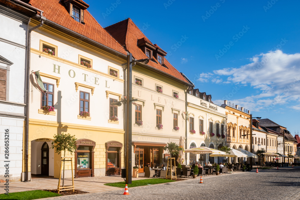 Old town in Levoča, Slovakia