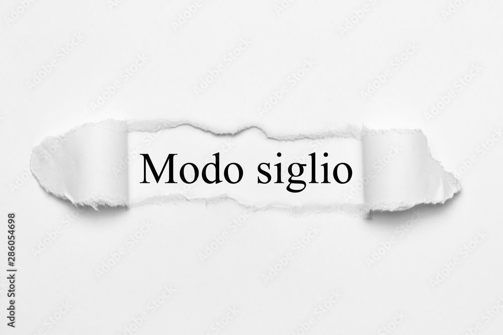 Modo siglio