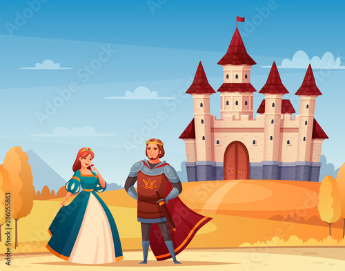 Medieval Characters Background