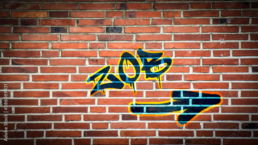 Obraz premium Schild 394 - ZOB