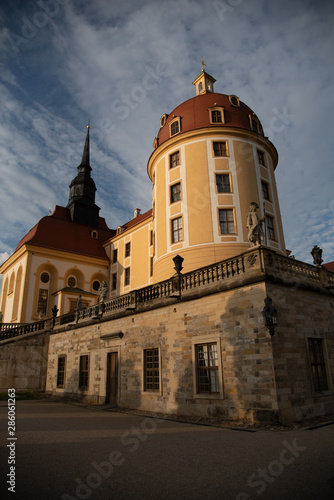 Beim Schloss Moritzburg © Alexander Hilgenberg
