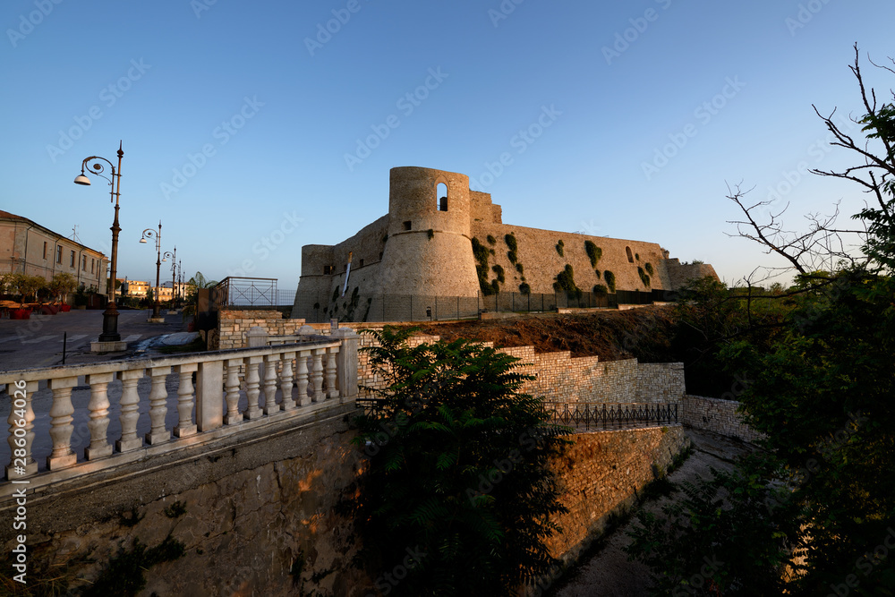 old castle tower of italy