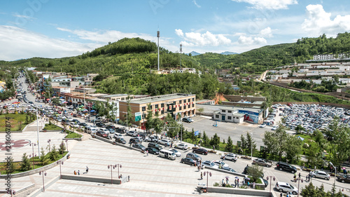 Qinghai Taer Temple scenery