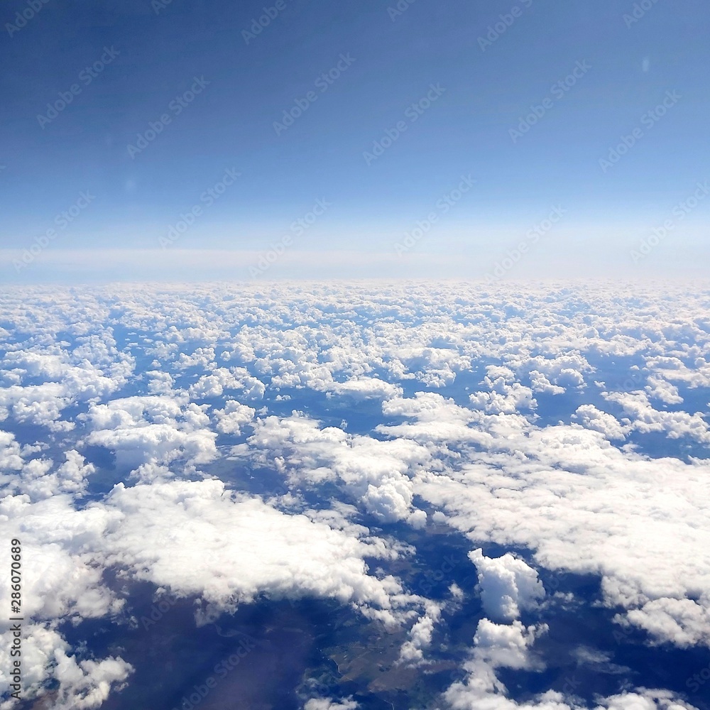 Naklejka premium clouds in the sky