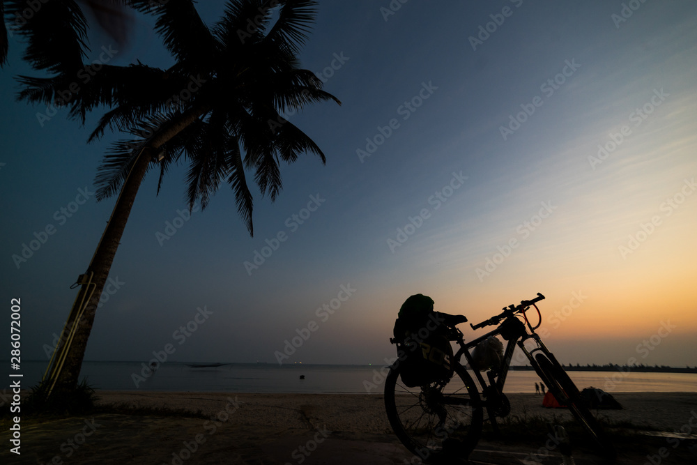 Fototapeta premium Hainan Wenchang Beach scenery