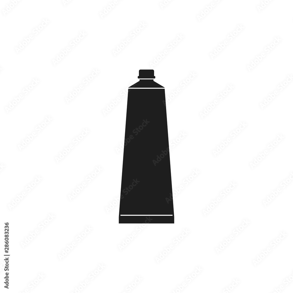 Cosmetics cream tube icon. Flat style vector EPS. Cosmetics cream tube icon. Flat style vector EPS.