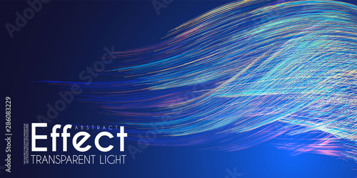 Motion Backgound. Magic color amd light effect design template. Shining depth space.