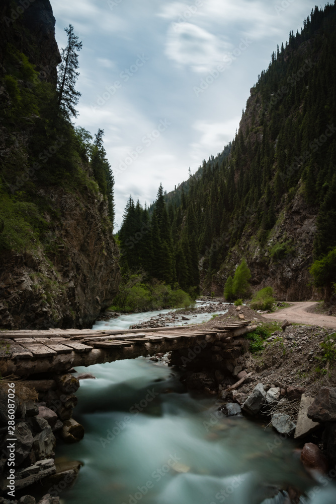 timelapse of a mountain river in the mountains timelapse of a mountain river in the mountains