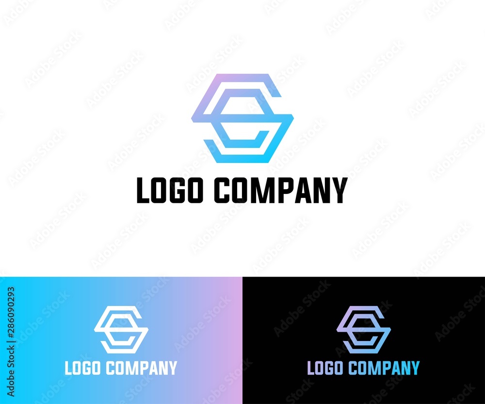 ES logo financial consulting vector. ES logo financial consulting vector.