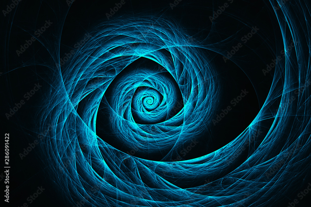 Naklejka premium Fractal is never-ending pattern.Fractals are infinitely complex patterns.