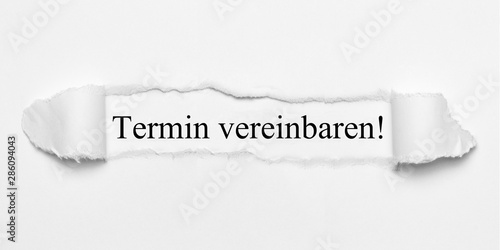 Termin vereinbaren!