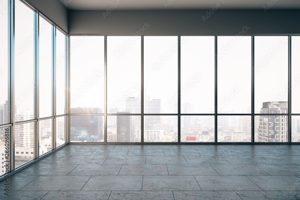 Obraz premium Empty bright office interior