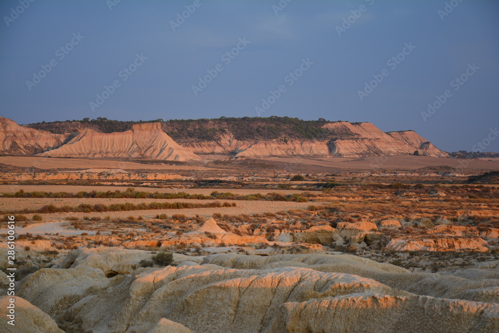 Fototapeta premium Désert des Bardenas Reales Navarre Espagne