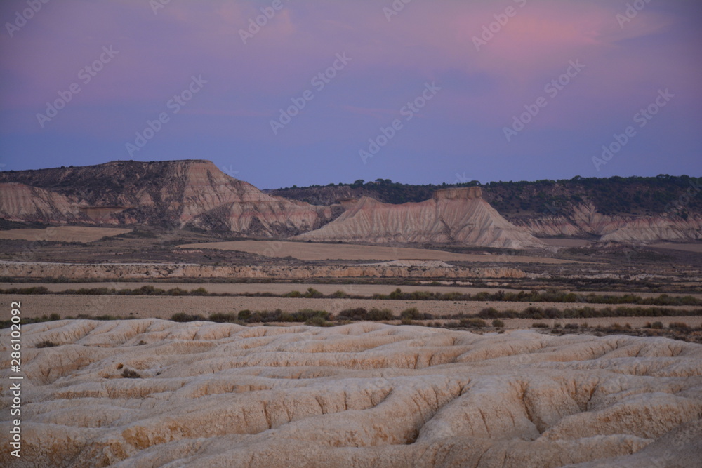 Fototapeta premium Désert des Bardenas Reales Navarre Espagne