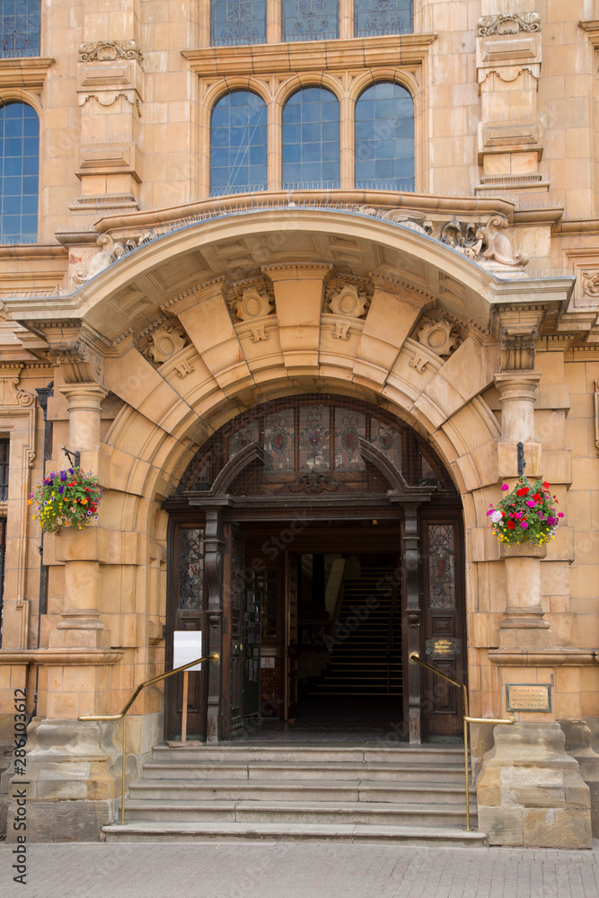Entrance of City Hall; Hereford Entrance of City Hall; Hereford
