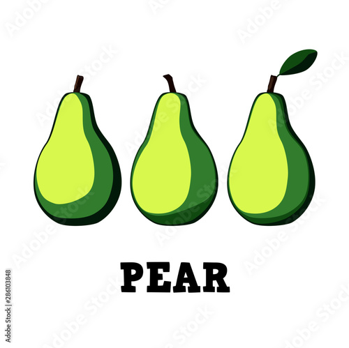 set of pears