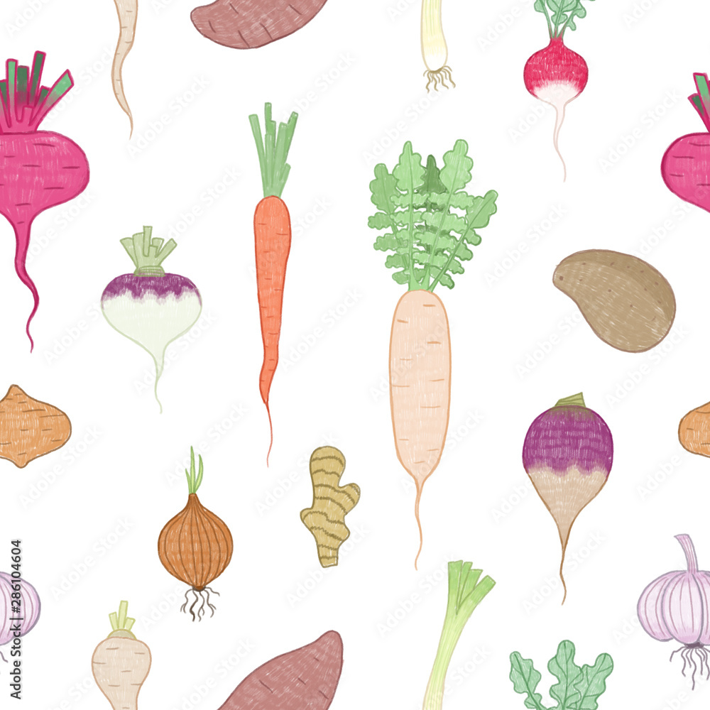 illustrations set vegetables illustrations set vegetables