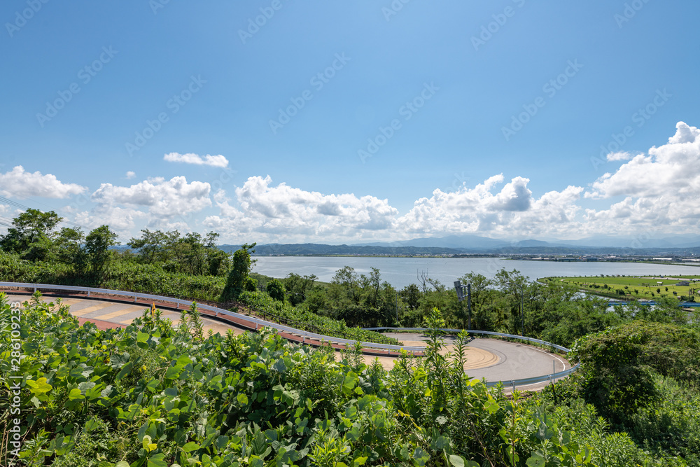 干拓地の風景 干拓地の風景