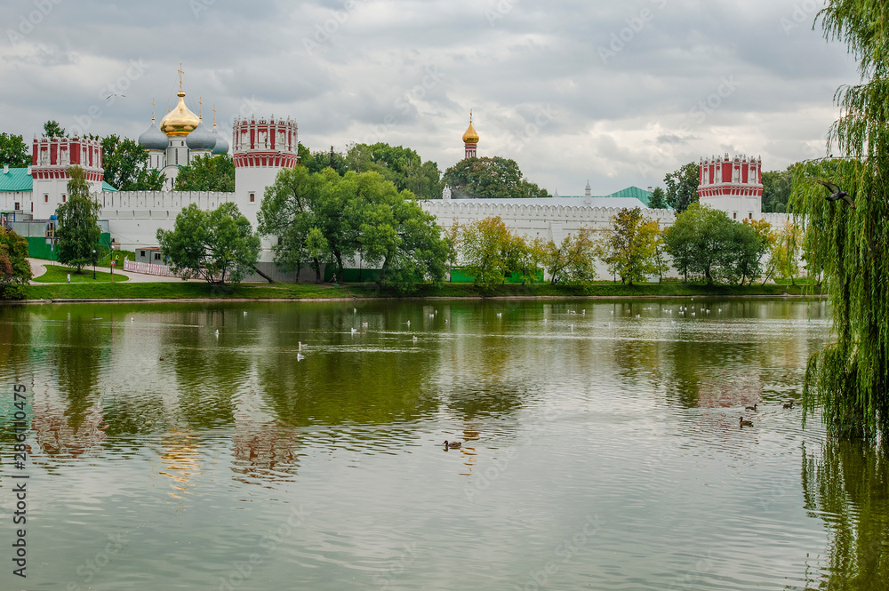 This is one of the most beautiful panoramas of ancient Moscow monasteries. This is one of the most beautiful panoramas of ancient Moscow monasteries.