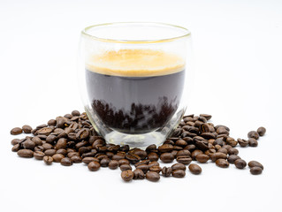 Leinwandbilder Kaffee Bar Aromatische Kaffeebohnen aus nächster Nähe  © Jérôme Bertin