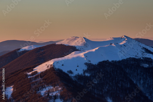 Fototapeta Naklejka Na Ścianę i Meble -  Bieszczady - Carpathians Mountains