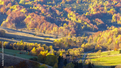 Fototapeta Naklejka Na Ścianę i Meble -  Bieszczady - Carpathians Mountains 