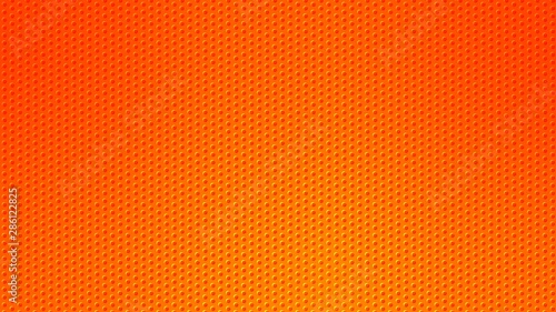 Blurred background. Circle dots pattern. Abstract orange gradient design. Round spot texture background. Landing blurred page. Circles bubble or dots pattern. Vector