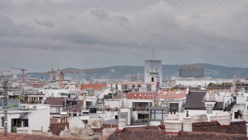 Time lapse of clouds above the city of Vienna, Austria, in 4K resolution Time lapse of clouds above the city of Vienna, Austria, in 4K resolution