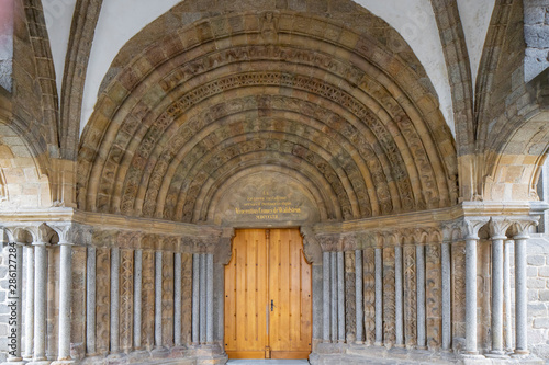 Gothic basilica Saint Procopius in Trebic, UNESCO site