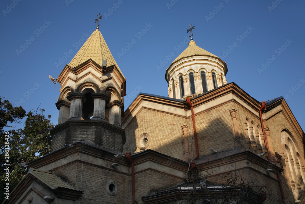 Armenian Apostolic church of Holy Christ of All Savior in Batumi. Autonomous Republic of Adjara. Georgia