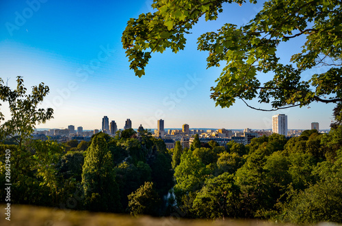 Vue de Paris couleur