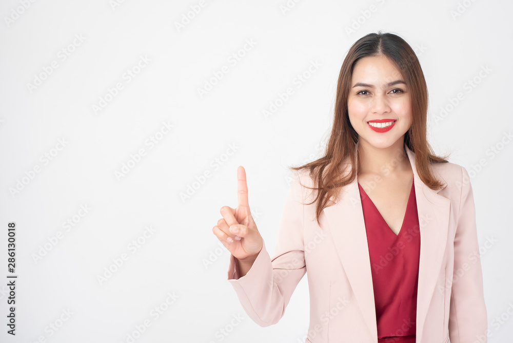 Beautiful business woman in studio Beautiful business woman in studio