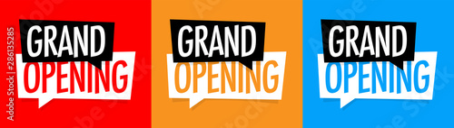 Grand opening