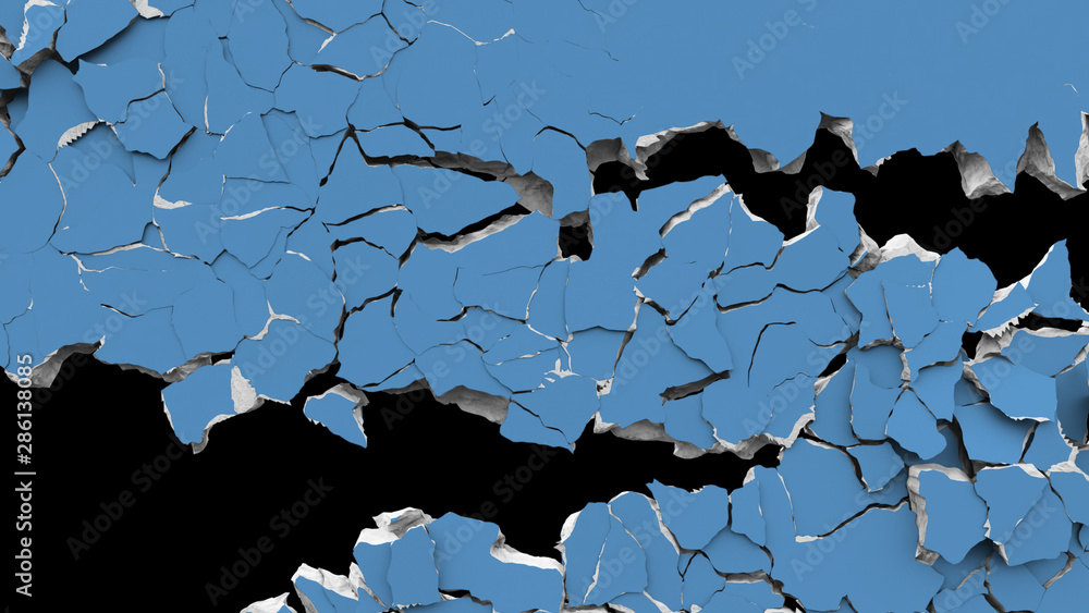 Wall Fracture Transitions Stock Template Adobe Stock