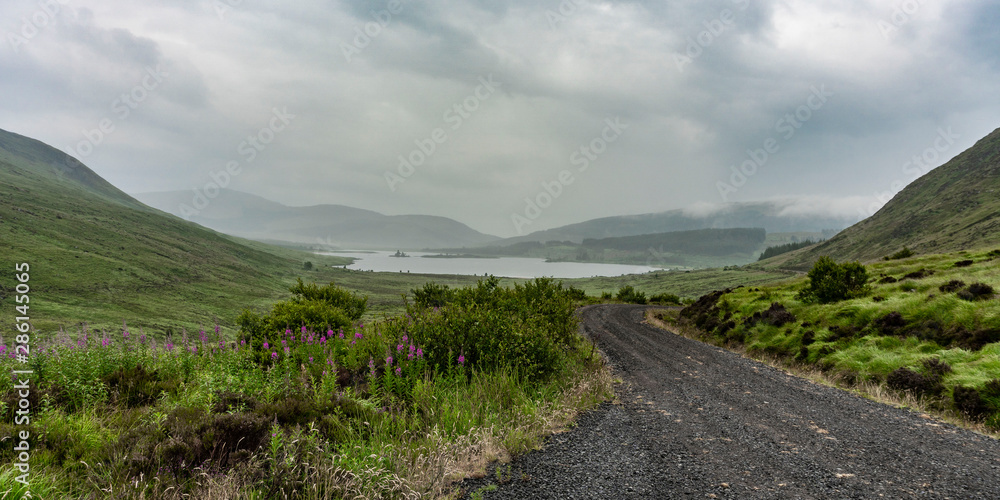 Fototapeta premium Lake in the clouds