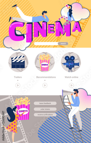 Watch Movie Online Mobile Phone Application Design