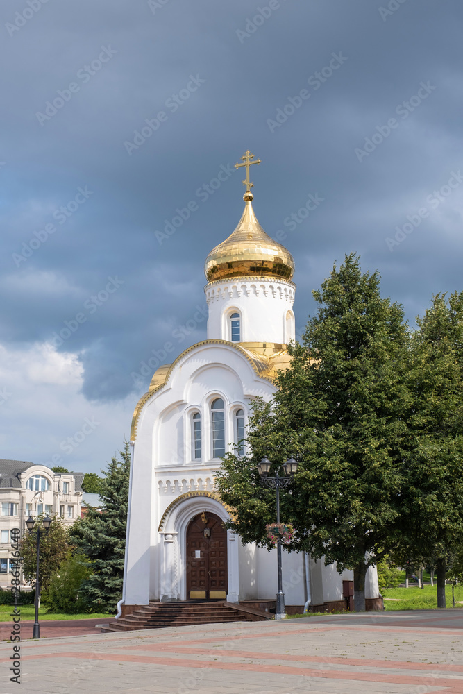 Chapel Church in honor of the Fedorov Icon of the Mother of God on Revolution Square in Ivanovo.