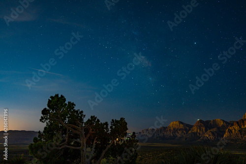 Red Rock canyon skyline
