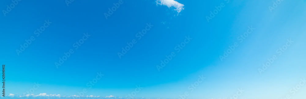 Blue sky with small clouds Blue sky with small clouds