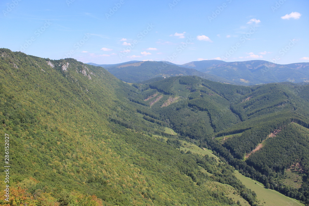 view of mountains