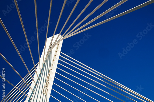 Abstract image of a bridge
