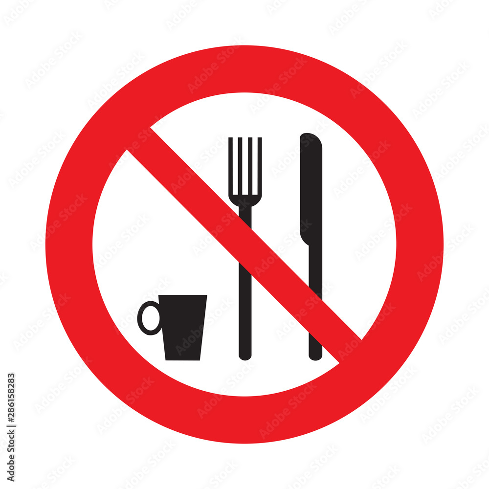 dont food graphic design , vector illustration