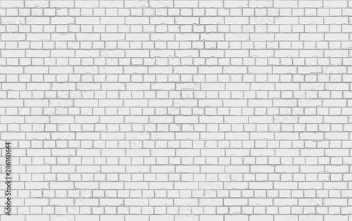 white brick wall