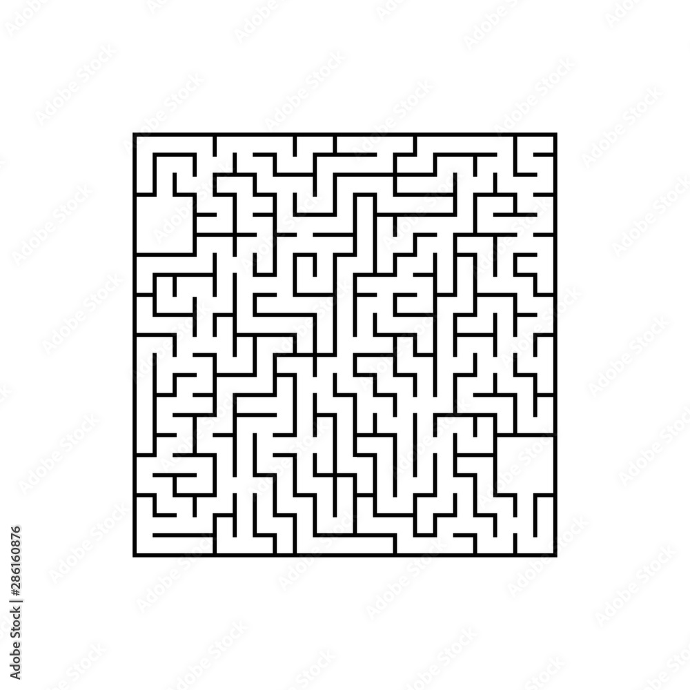 Abstract labyrinth. Game for kids. Puzzle for children. Maze conundrum. Vector illustration. Abstract labyrinth. Game for kids. Puzzle for children. Maze conundrum. Vector illustration.
