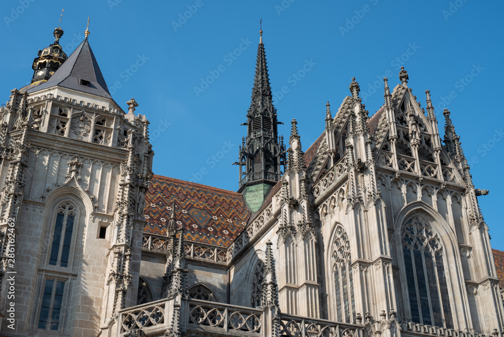 Fototapeta premium Cathedral of St Elizabeth Kosice Slovakia
