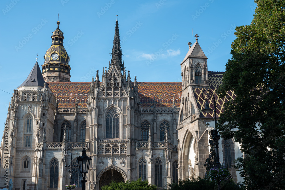Fototapeta premium Cathedral of St Elizabeth Kosice Slovakia