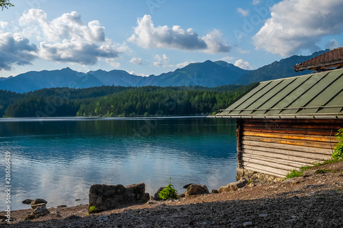 lake in mountains