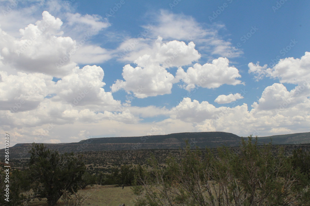 Mountains and Sky in New Mexico