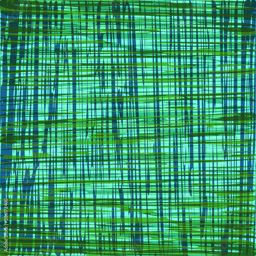 Wallpaper Mural Square abstract blue-green texture: vertical and horizontal stripes glow Torontodigital.ca